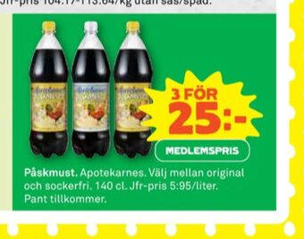 Coop Apotekarnes påskmust erbjuda