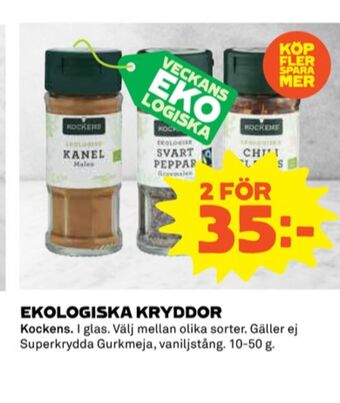 Coop Kockens kryddor erbjuda