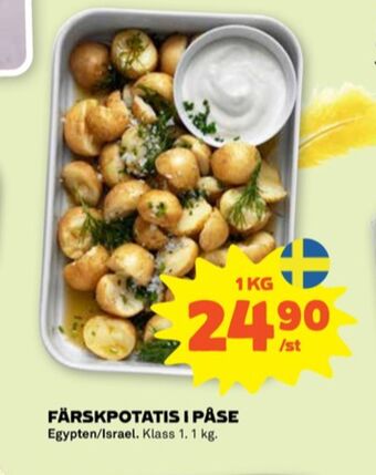Stora Coop Coop potatis erbjuda