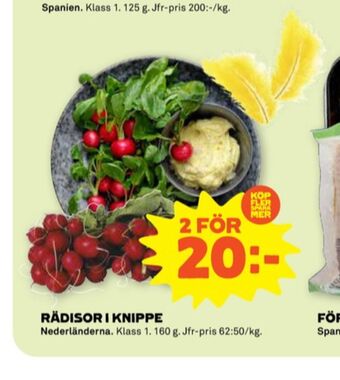 Stora Coop Coop rädisor erbjuda