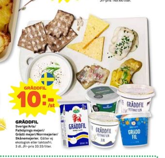Stora Coop Arla gräddfil erbjuda