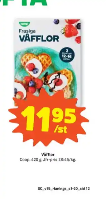 Coop våffelmix
