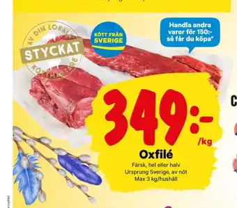 City Gross Favorit oxfilé erbjuda