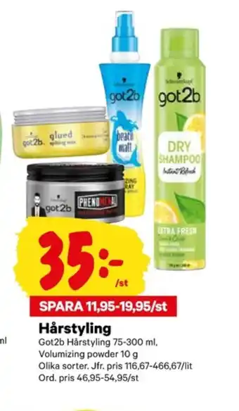 City Gross Got2b styling erbjuda