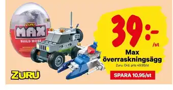 Max build more leksaker