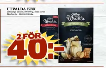 Göteborgs utvalda kex