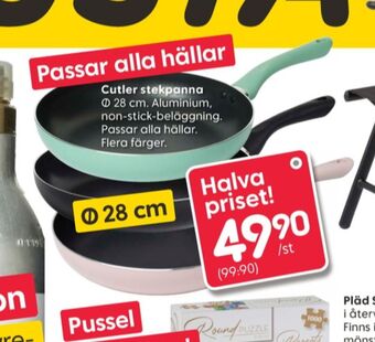 Rusta Cutler stekpanna erbjuda