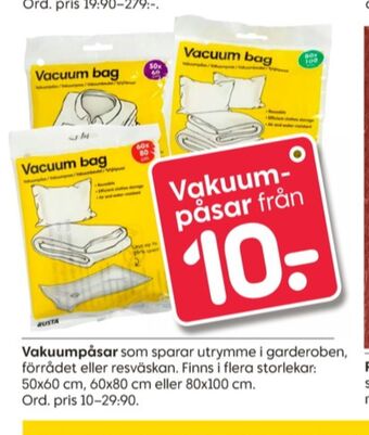 Reflekt vakuumpåsar