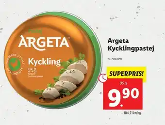 Argeta Kycklingpastej