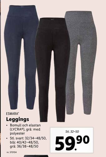 Lidl Leggings erbjuda