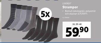 Lidl Strumpor erbjuda