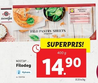 Lidl Filodeg erbjuda