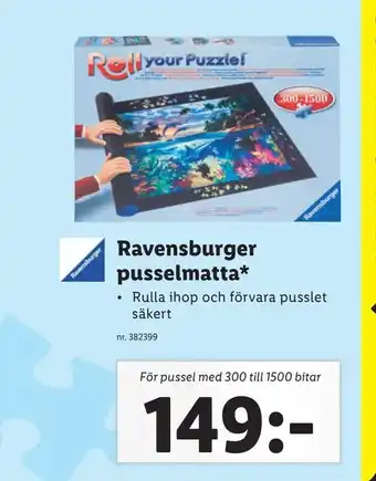 Ravensburger. pusselmatta