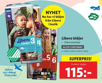 Libero blöjor