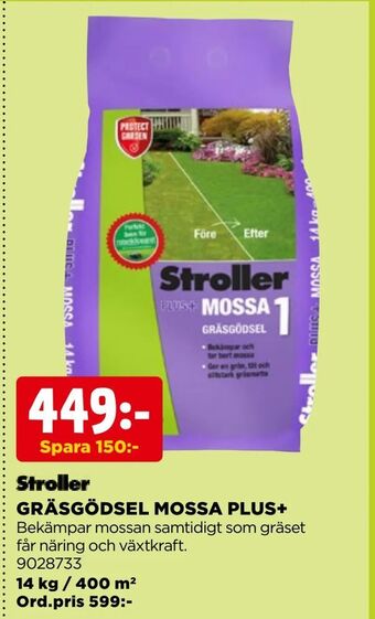 Jem&Fix Gräsgödsel mossa plus+ erbjuda