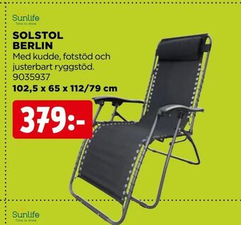 Jem&Fix Solstol berlin erbjuda