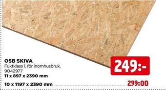 Jem&Fix Osb skiva erbjuda