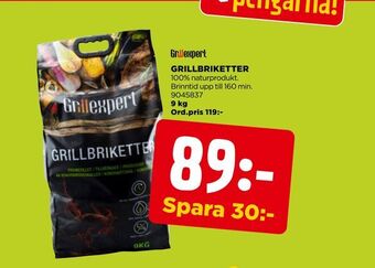 Jem&Fix Grillbriketter erbjuda