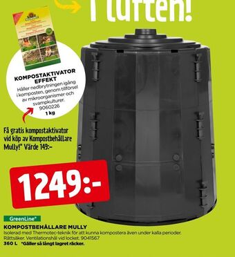 Kompostbehållare mully