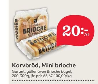 Hemköp Brioche korvbröd erbjuda