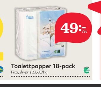 Hemköp Fixa toalettpapper erbjuda