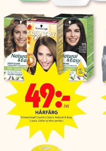 ICA Kvantum Natural & easy hårfärg erbjuda