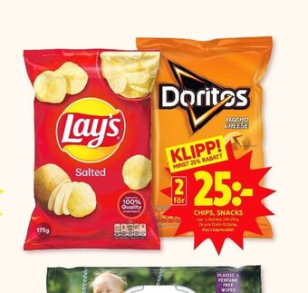 ICA Kvantum Lays chips erbjuda