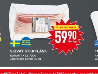 Willys Garant stekfläsk erbjuda