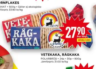 Polarbröd rågkakor