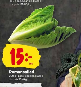 City Gross Romansallad erbjuda