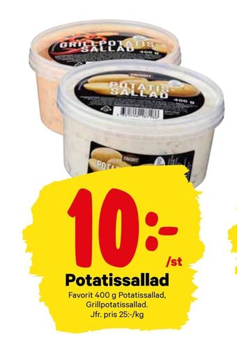 City Gross Potatissallad erbjuda