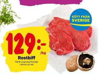 City Gross Rostbiff erbjuda