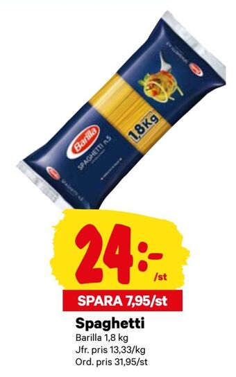 City Gross Spaghetti erbjuda