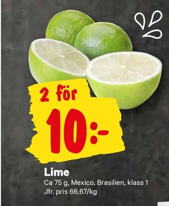 City Gross Lime erbjuda