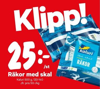 City Gross Räkor med skal erbjuda