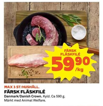 Coop Extra Färsk fläskfilé erbjuda