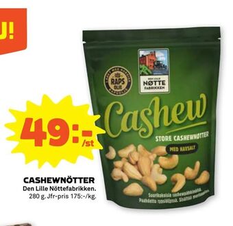 Stora Coop Cashewnötter erbjuda