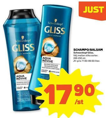 Stora Coop Schampo/balsam erbjuda