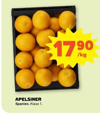 Stora Coop Apelsiner erbjuda