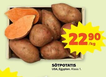 Stora Coop Sötpotatis erbjuda