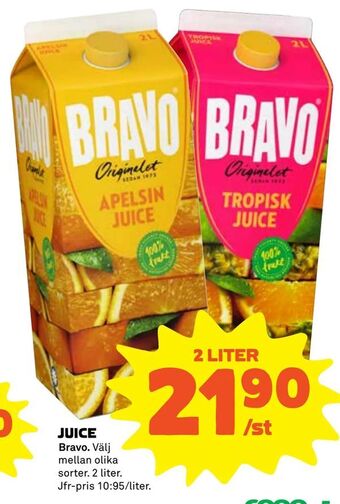 Coop Juice erbjuda