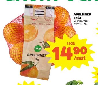 Coop Apelsiner i nät erbjuda