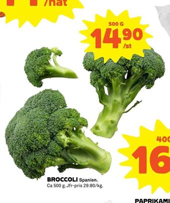 Coop Broccoli erbjuda
