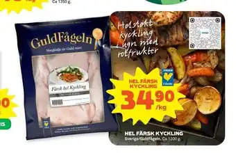 Coop Forum Hel färsk kyckling erbjuda