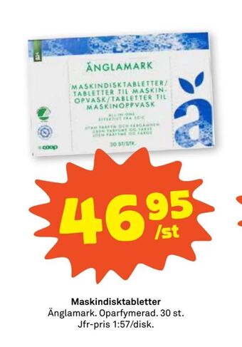 Coop Forum Maskindisktabletter erbjuda
