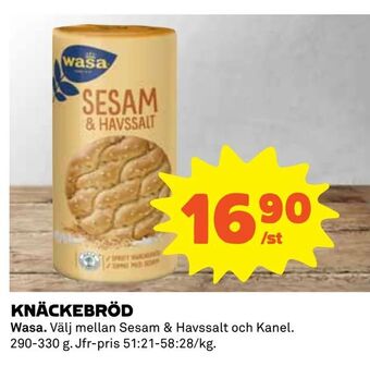 Coop Daglivs Knäckebröd erbjuda