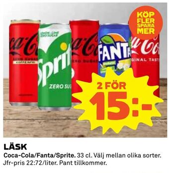 Coop Daglivs Läsk erbjuda