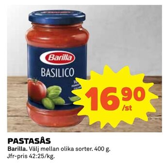 Coop Daglivs Pastasås erbjuda