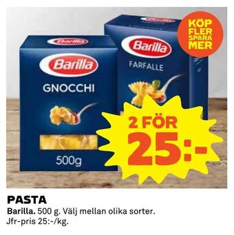 Coop Pasta erbjuda