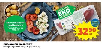 Coop Ekologisk falukorv erbjuda
